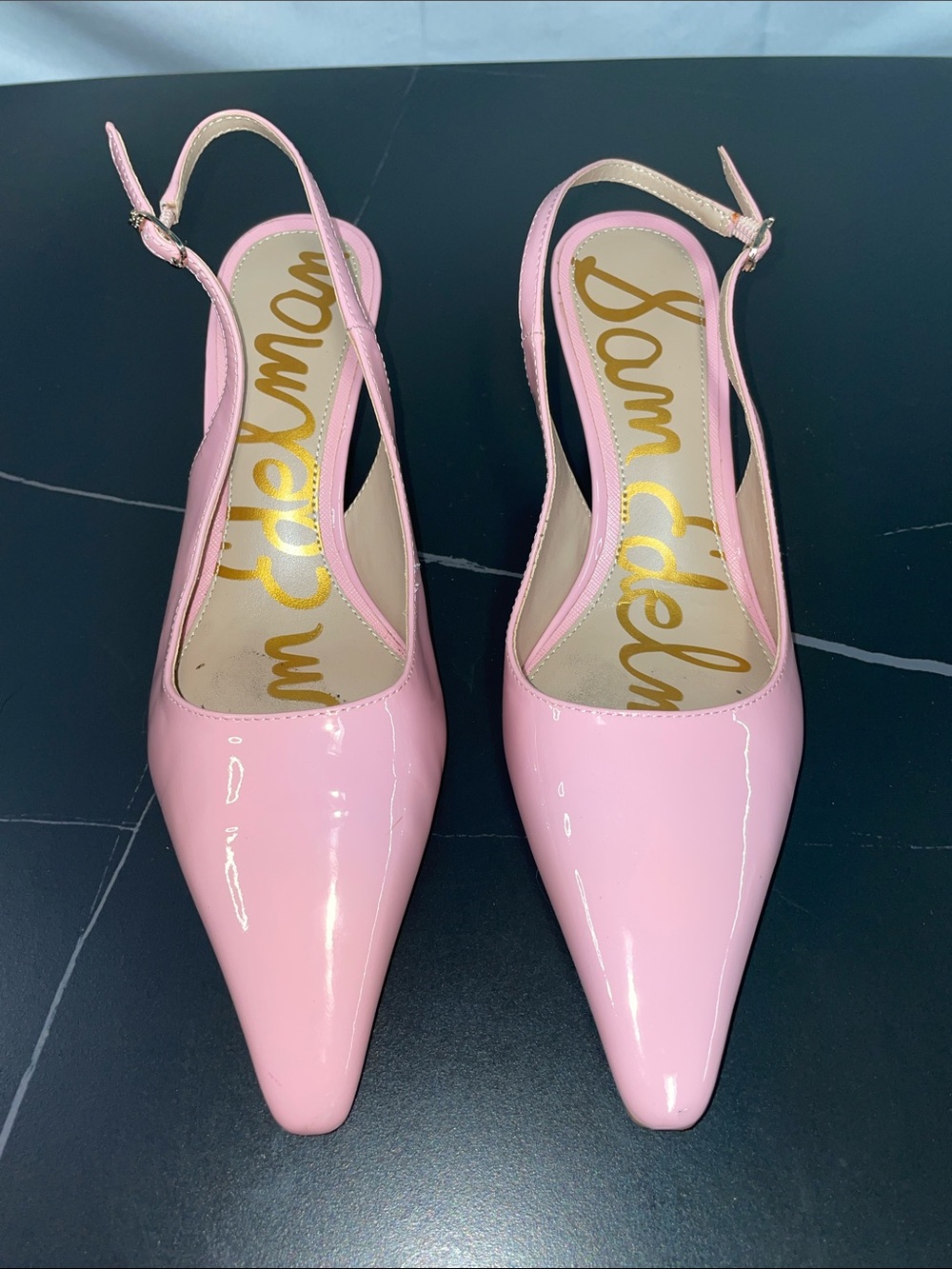 SAM EDELMAN BIANCA SLINGBACK PUMPS FTL-08-217